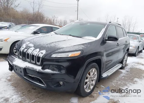 2015 Jeep Cherokee Limited from USA, damaged, VIN 1C4PJMDS3FW660473